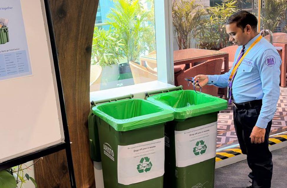 13_E-Waste Drive at Office